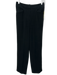 Giorgio Armani Size S / 40 Black Polyester Pockets Straight Leg Pants Black / S / 40