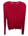 'S Max Mara Size S Red Wool Long Sleeve Button Down Cardigan Red / S