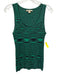 Michael Kors Collection Size S Green & Black Cashmere Chevron Sweater Set Green & Black / S