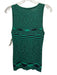 Michael Kors Collection Size S Green & Black Cashmere Chevron Sweater Set Green & Black / S