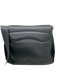 Gucci Black Leather & Suede Gold hardware Stirrup Crossbody Strap flap Bag Black / M