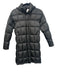 The North Face Size XS Charcoal Gray Polyester Goose Down Quilted Hood Coat Charcoal Gray / XS