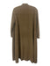 Giorgio Armani Size S Gray Green Wool Blend Paneled Button Down Full Length Coat Gray Green / S