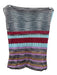 Missoni Purple, Blue, Red Viscose Chevron Shimmer Long scarf Purple, Blue, Red