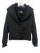 Valentino Roma Size S Black Silk Trim Embellished Buttons Shawl Collar Jacket Black / S