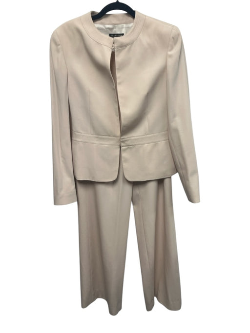 Marlowe Size 4 Pale Pink Wool Straight Leg Mid Rise Blazer Pant Set Pale Pink / 4