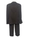 Marlowe Size 4 Brown Wool Blend Textured Single Breasted Blazer Pant Set Brown / 4