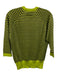Marlowe Size XS Green, Black, Silver Cashmere Blend Metallic Thread Sweater Green, Black, Silver / XS