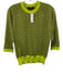 Marlowe Size XS Green, Black, Silver Cashmere Blend Metallic Thread Sweater Green, Black, Silver / XS