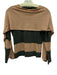 Marlowe Size XS gray & pink Cashmere Knit Stripe Long Sleeve Scarf Sweater Set gray & pink / XS