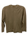 Marlowe Size S Beige Cashmere & Silk embellished neckline V Neck Sweater Beige / S