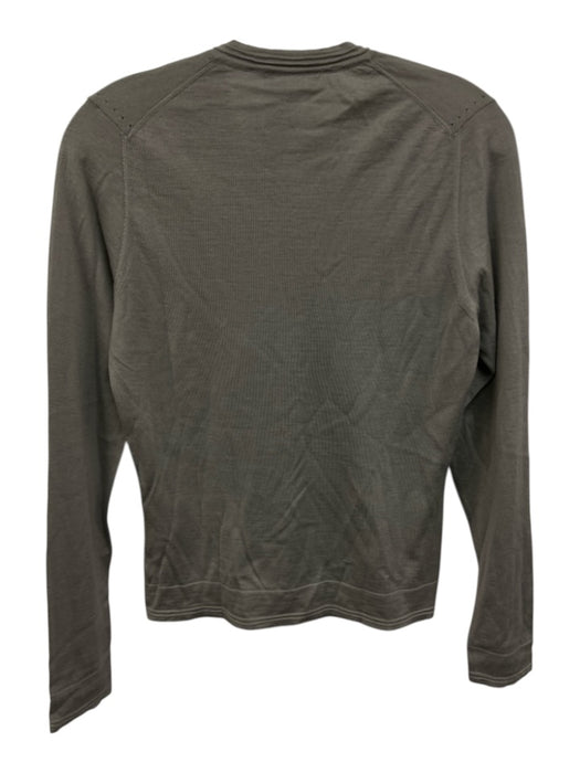 Marlowe Size S Gray cashmere silk blend V Neck Sweater Gray / S