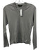 Marlowe Size S Gray cashmere silk blend V Neck Sweater Gray / S