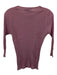 Marlowe Size XS Pink cashmere silk blend Ribbed Knit 3/4 Sleeve Sweater Pink / XS