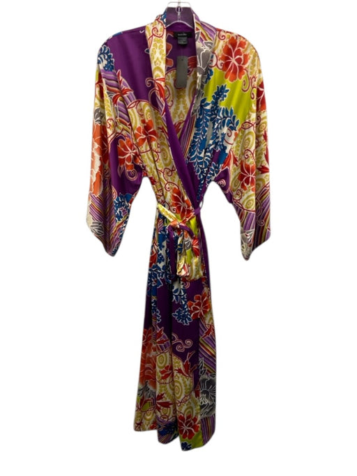 Natori Size XS Multicolor Polyester Floral Robe Robe Multicolor / XS