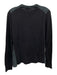 Tory Burch Size S Blue Wool Blend Dragon Fly Metalic Crewneck Sweater Blue / S