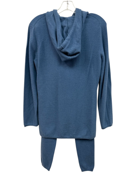 Black Goat Size M Blue Cashmere Cashmere Zip Up Pant Set Pant Set Blue / M