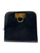 Ferragamo Black Leather Logo Vintage Chain Bag Black / Small