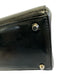Dior Black Red Patent Leather Vintage Tote Bag Black Red / Large