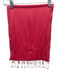 Kumari Coral Print Pashmina & Silk Fringe Pashmina scarf Coral Print