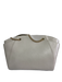 Furla Taupe Gray Leather Gold Chain Strap Pockets Shoulder Bag Tote Bag Taupe Gray