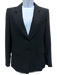 Yves Saint Laurent Size S / 36 Black Cashmere Long Sleeve Blazer Jacket Black / S / 36