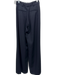 Chanel Size S / 34 Black Wool Wide Leg Trouser High Rise Pants Black / S / 34