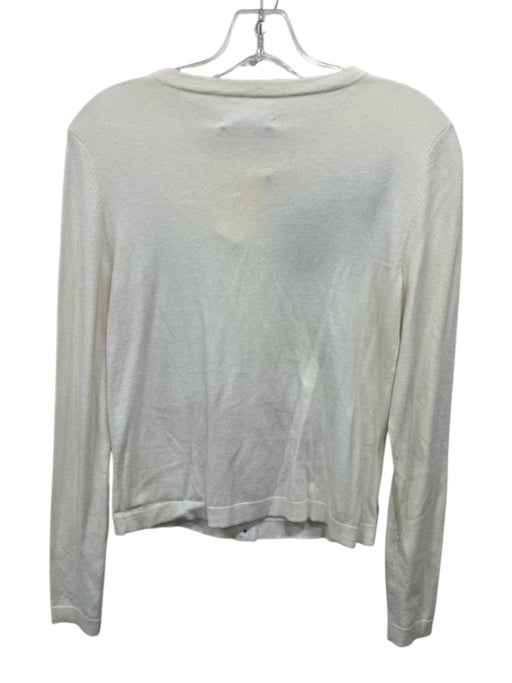 Alice + Olivia Size S White, Black, Red Missing Fabric Tag Button Down Cardigan White, Black, Red / S