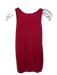 Red Valentino Size S Red Cotton & Cashmere Scoop Neck Sleeveless Tank Top Red / S