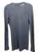 Lavender Label Vera Wang Size XS Charcoal Gray Merino Wool Ribbed Knit Cardigan Charcoal Gray / XS