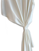 Tadashi Size 6 White & Blue Polyester Sleeveless Knot Detail Round Neck Gown White & Blue / 6