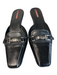 Prada Shoe Size 36 Brown Leather Pointed Toe Open Back Kitten Heel Shoes Brown / 36