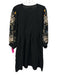Velvet by Graham & Spencer Size S Black & Beige Cotton & Linen Dress Black & Beige / S
