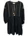 Velvet by Graham & Spencer Size S Black & Beige Cotton & Linen Dress Black & Beige / S