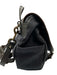 Filson Navy Blue Cotton & Leather Twill Buckle Close Flap Top Messenger Bag Navy Blue
