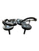 Schutz Shoe Size 6B Black Patent Leather Kitten Heel Square Toe Sandals Black / 6B