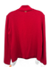 St. John Sport Size S Red & Gold Wool Blend Ribbed Knit Metallic Detail Sweater Red & Gold / S