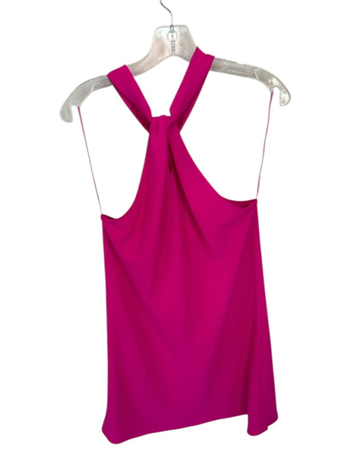 Amanda Uprichard Size M Hot pink Polyester High Neck Sleeveless Shift Dress Hot pink / M