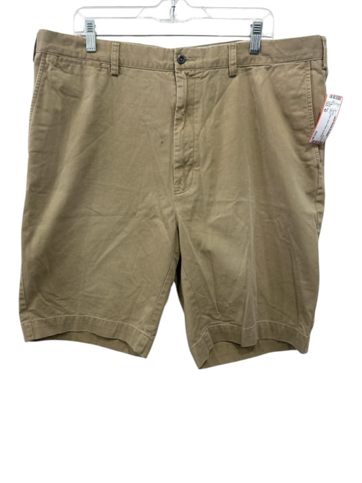 Polo Size 42 Tan Cotton Solid Khakis Men's Shorts Tan / 42
