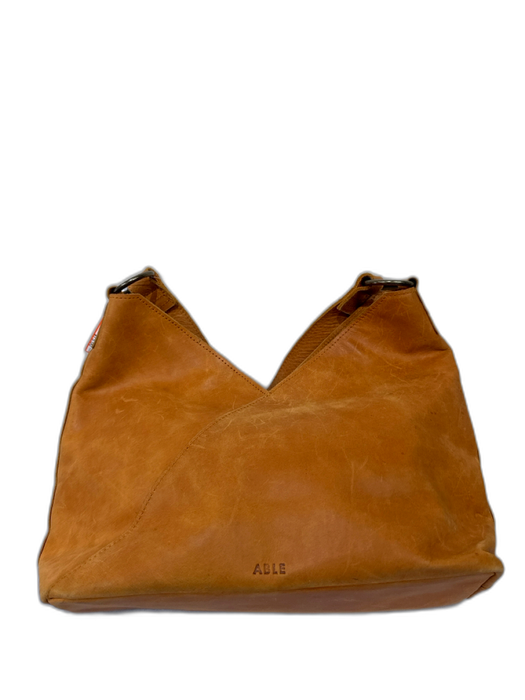 ABLE Tan Leather Shoulder Bag Tan