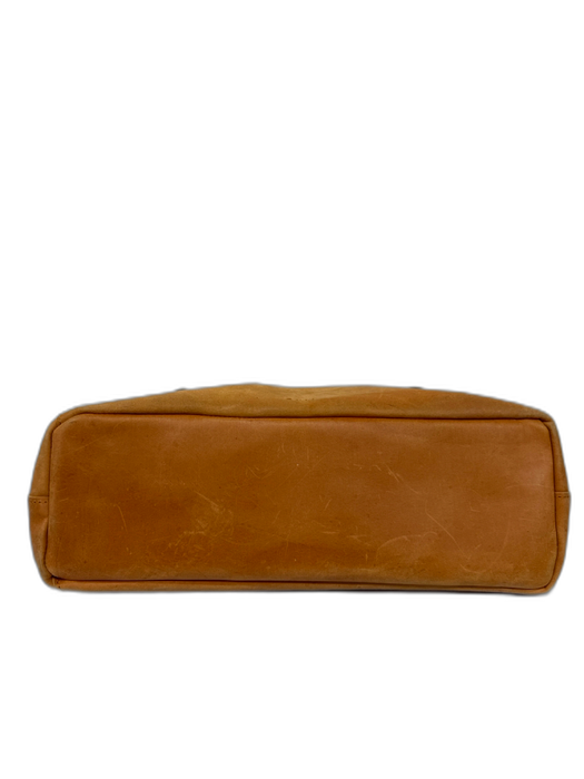 ABLE Tan Leather Shoulder Bag Tan