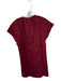 Pinch Size XS Maroon Cotton Cap Sleeve V Neck Dress Maroon / XS