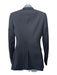 Dolce & Gabbana Size 36/40 Black & White Wool Striped 2 button Zip Fly Pant Set Black & White / 36/40