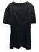 Preston & York Size 10 Black Polyester & Nylon Front Keyhole Short Sleeve Dress Black / 10
