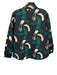 Emily McCarthy Size XS Black, Green, Brown Polyester Paint Stroke Collar Sweater Black, Green, Brown / XS
