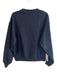 Alo Size S Black Cotton Blend Long Sleeve Round Neck Fleece Lined Sweater Black / S