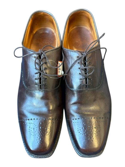 Allen Edmonds Shoe Size 11B Brown Leather Perforated lACES Men's Loafers Brown / 11B