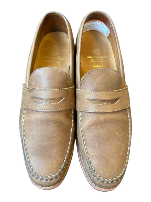 Allen Edmonds Shoe Size 11D Light Brown Leather Penny Loafer Men's Loafers Light Brown / 11D