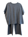 Splendid Size XS/S Gray Supima Cotton Blend Heathered Muscle Tank Pant Set Gray / XS/S