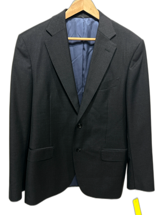 Suitsupply Gray Wool Solid 2 Button Men's Suit Gray / 42